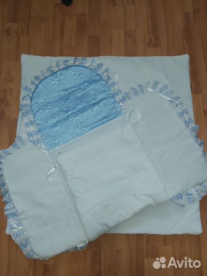 Конверт на выписку для мальчика бу