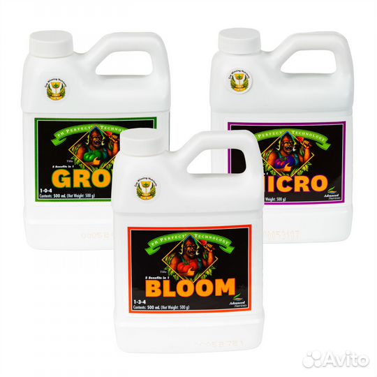Комплекты Advanced pH Perfect Grow Micro Bloom