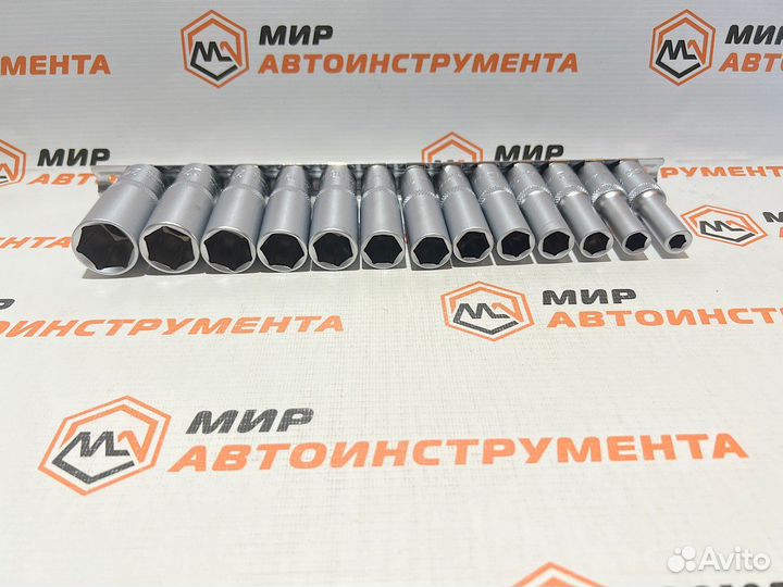 Набор удлиненных головок 1/2 6 гр