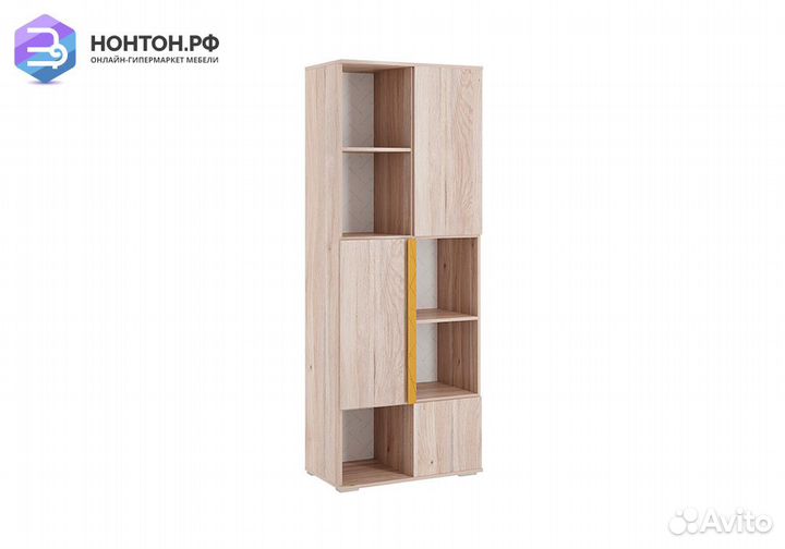 Стеллаж Лайк 16.01 дуб мария / горчица