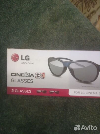 Подставка для телевизора LG и очки 3D