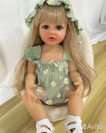 Новая кукла Реборн 55см силиконовая