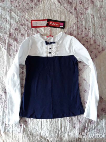 Блузка пеликан трикотажная
