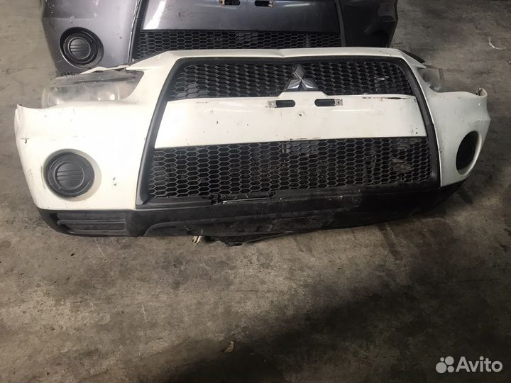 Ноускат mitsubishi outlander xl рестайлинг