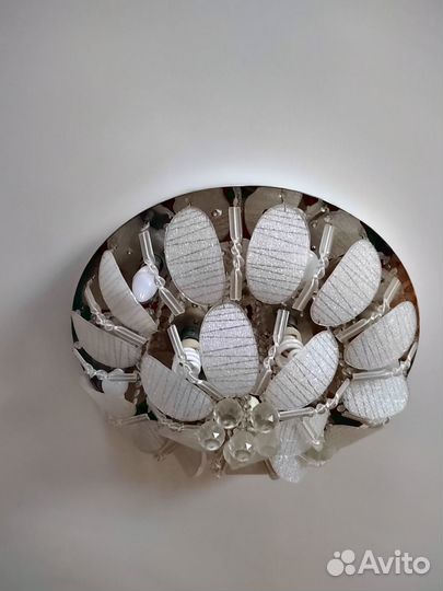 Люстра потолочная бу
