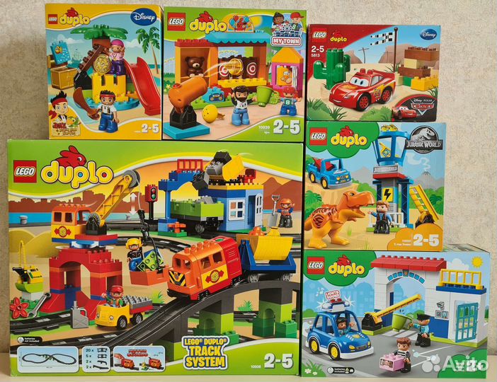 Новое: очень много Lego duplo