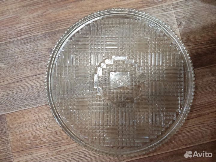 Хрустальный поднос СССР
