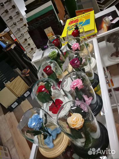 Роза в колбе розница и опт в наличии, от