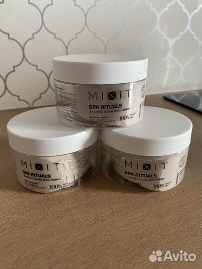 Крем-баттер для тела от Mixit
