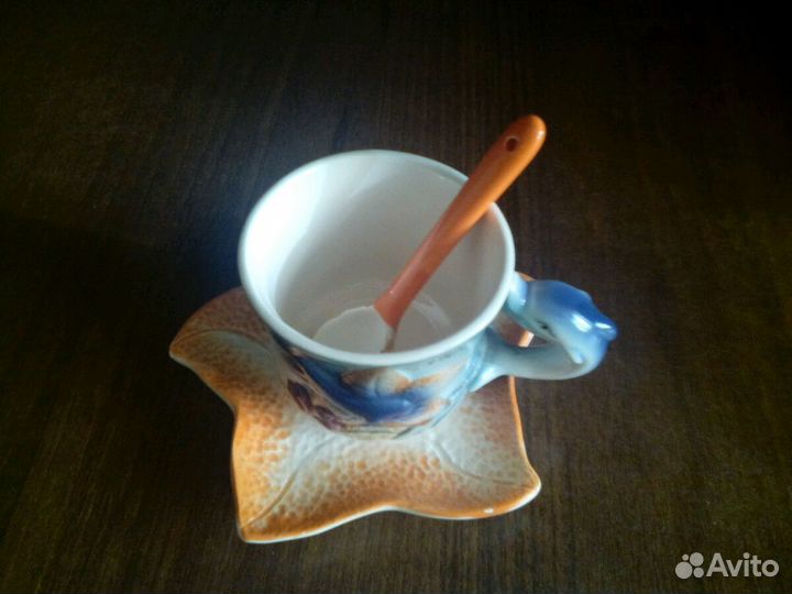 Чайная пара. Сувенир с моря