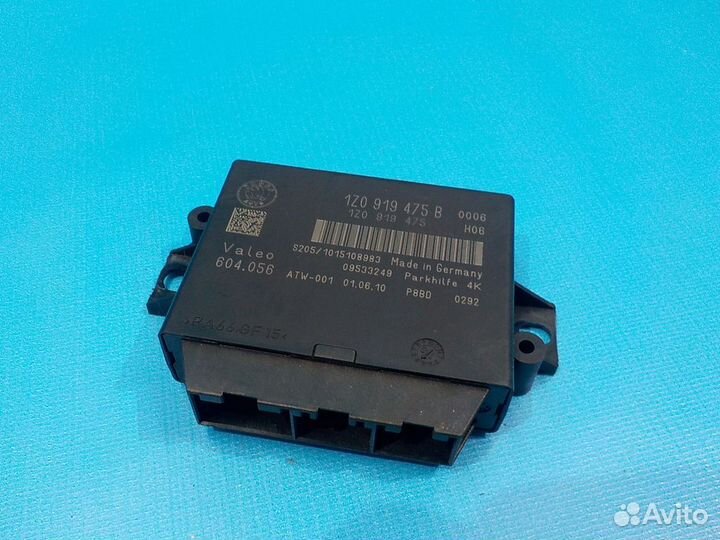 Блок управления парктроником skoda Octavia A5 (1Z)