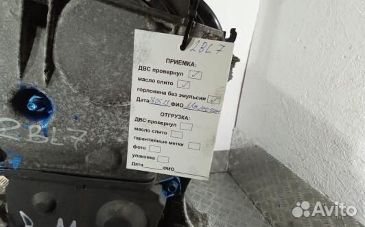 Двигатель бензиновый renault megane 2 (2BL07BV01)