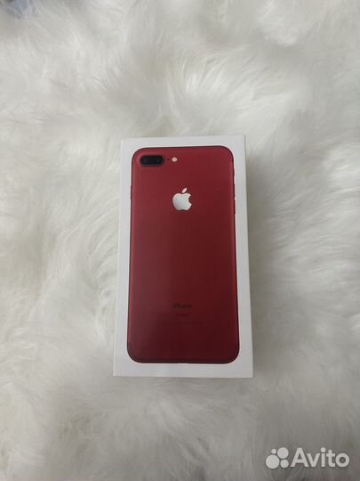 Коробка от iPhone 7 plus Red 128gb