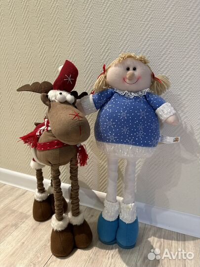 Новогодние игрушки для интерьера