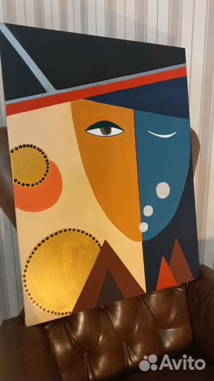 Холст Абстрактное