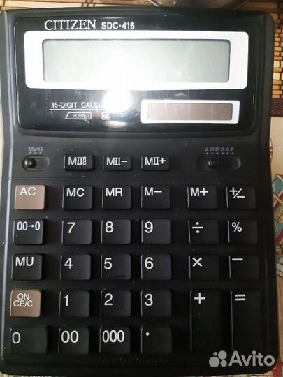 Калькуляторы Citizen, Uniel