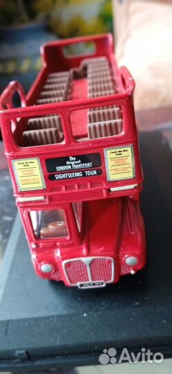Лондонский автобус doubledeck коллекционная модель