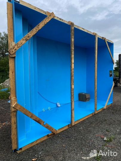 Полипропиленовая чаша (бассейн) 7м*3м*1,5м