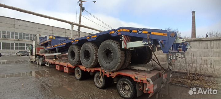 Полуприцеп трал (тяжеловоз) Saab 9891, 2023