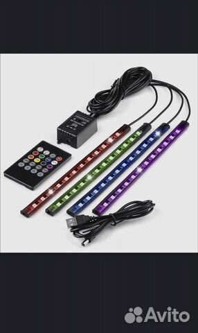 Подсветка салона автомобиля