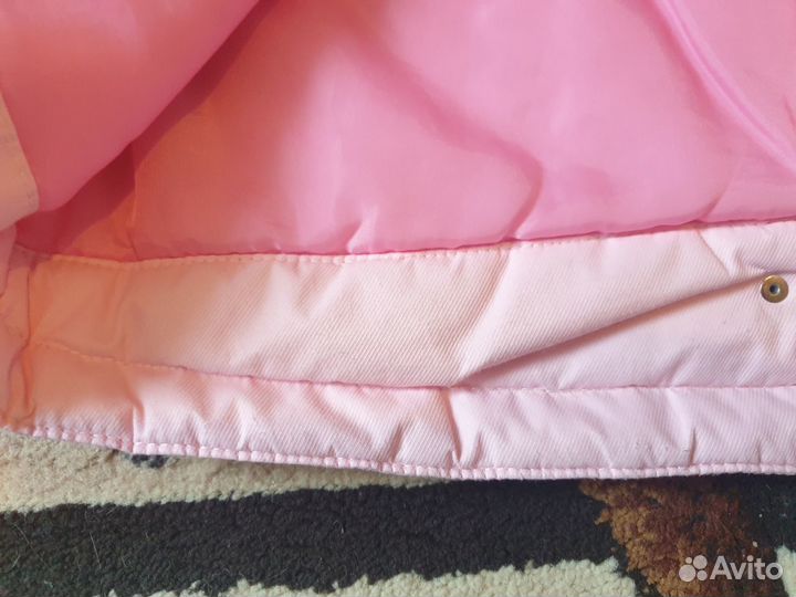 Куртка с утеплителем для девочки 110