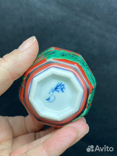 Коллекционная японская пиала. Япония. Кутани