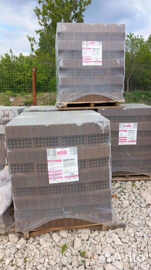 Кирпич облицовочный шоколад