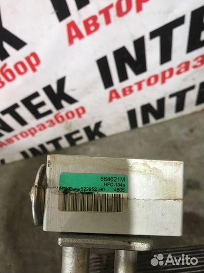 Испаритель кондиционера Renault Logan