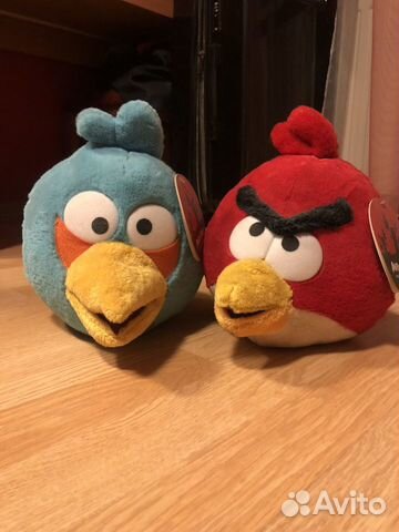 Игрушки с этикеткой Angry Birds 2 шт
