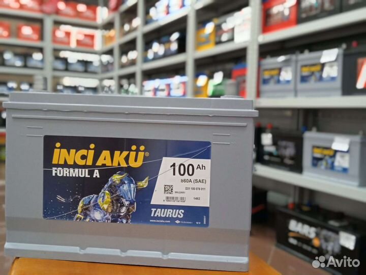 Акб Inci Aku Asia 100a/h новый с гарантией