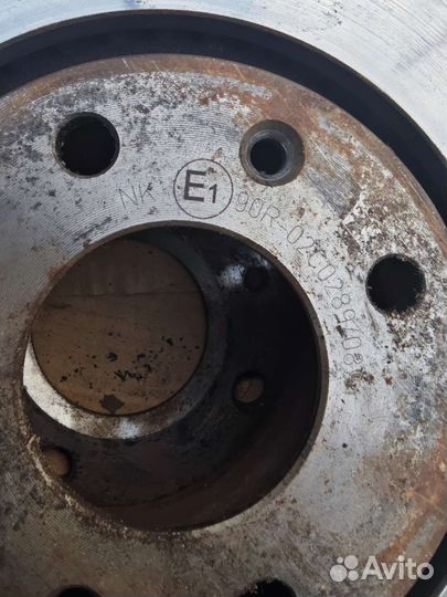 Диски тормозные передние NK Citroen Peugeot