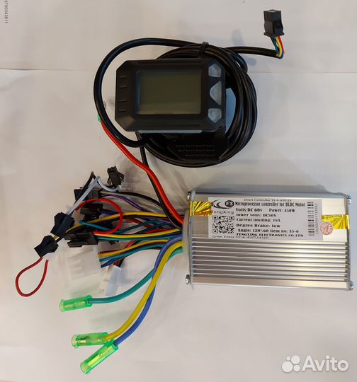 Контроллеры 36v/48v/60v/LED бк для Е-самокатов