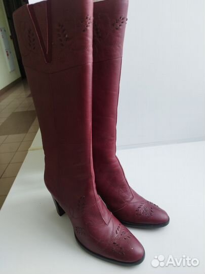 Новые сапоги кожаные AliBi ро 37