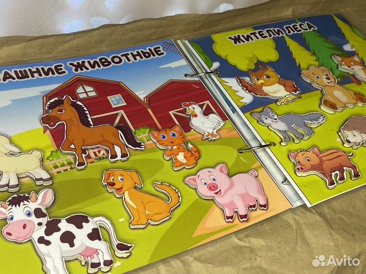 Развивающие игры на липучках