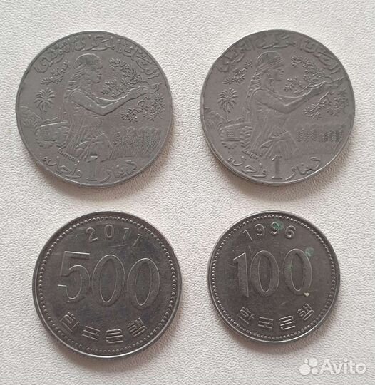 Монеты иностранные обмен