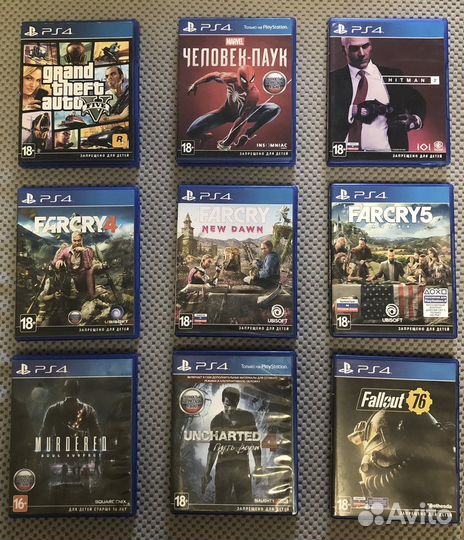 Игры для PS4
