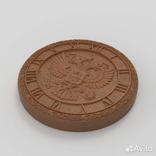 Часы настенные деревянные в офис