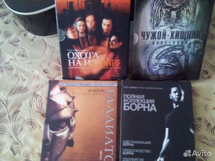 Dvd фильмы диски Подарочные как новые