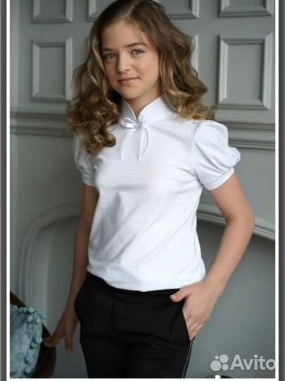 Блузки школьная 148-156