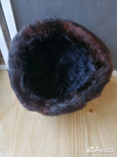 Меховая мужская шапка