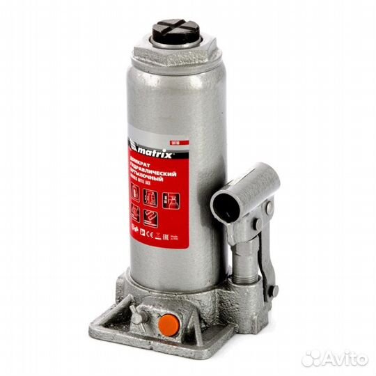 Домкрат гидравлический бутылочный Matrix 50766, 8