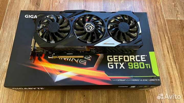 Видеокарта Gigabyte gtx 980 ti