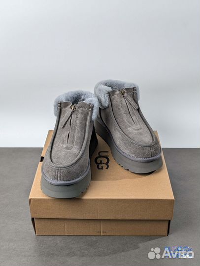 Угги Ugg Funkette Platform Boots Grey