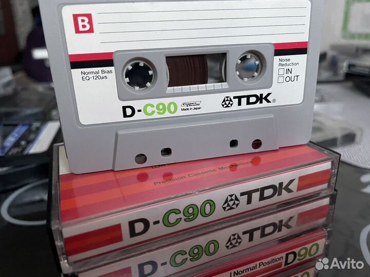 Кассеты tdk sa-x,sa,ad sa-c90