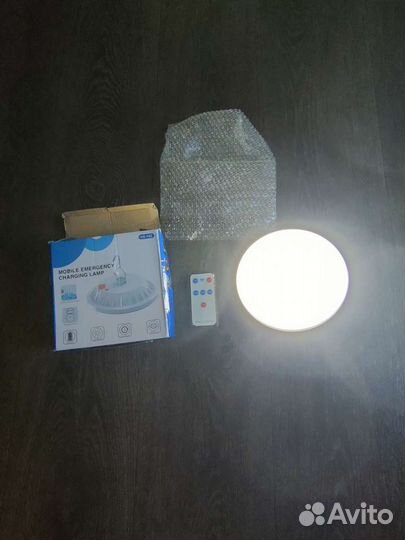 Светильник с пультом в палатку