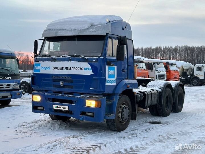 КАМАЗ 65116 с полуприцепом, 2014