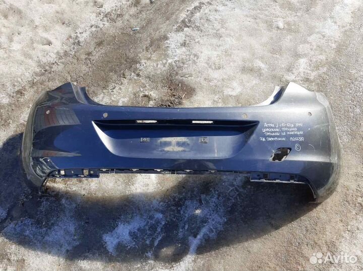 Opel Astra J Хетч Дорест 10-12г Бампер задний