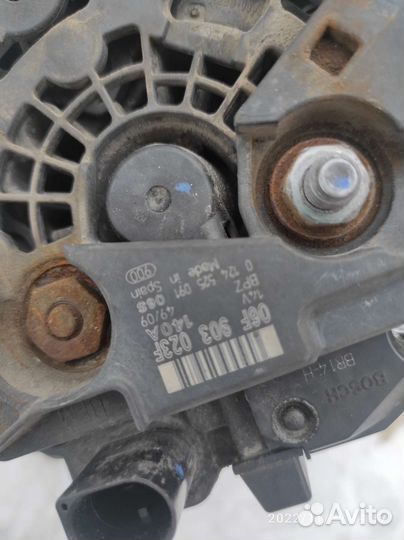 Генератор шкода, ауди, ваг 140 ампер