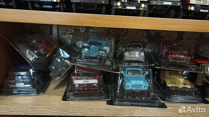 Модели DeAgostini автомобили на службе 1:43