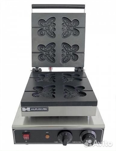 Вафельница Hurakan HKN-GES10 butterfly